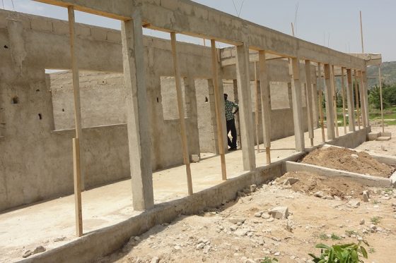 Construction de plusieurs salles de classe